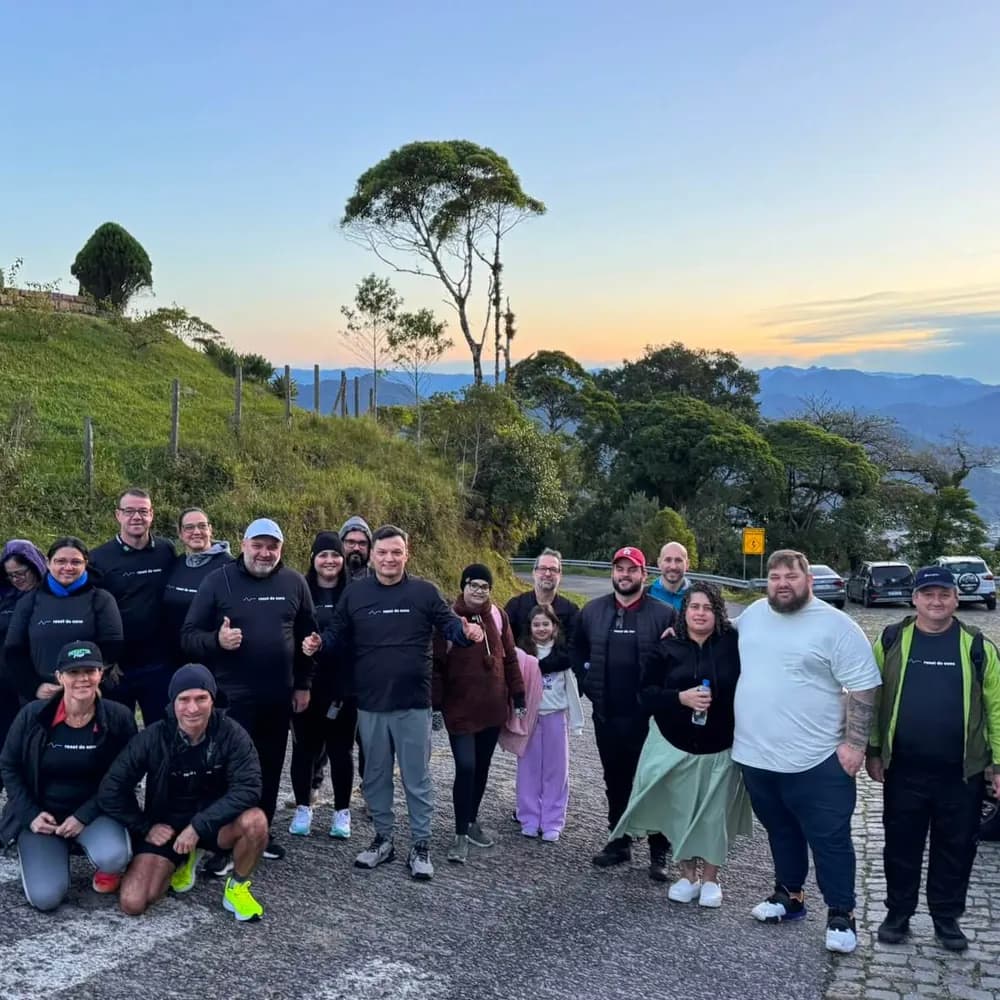 Participantes do encontro Reset do Sono reunidos